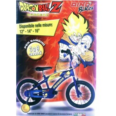 Dino Bikes - BICICLETA 165XL -  DRAGONBALL Z